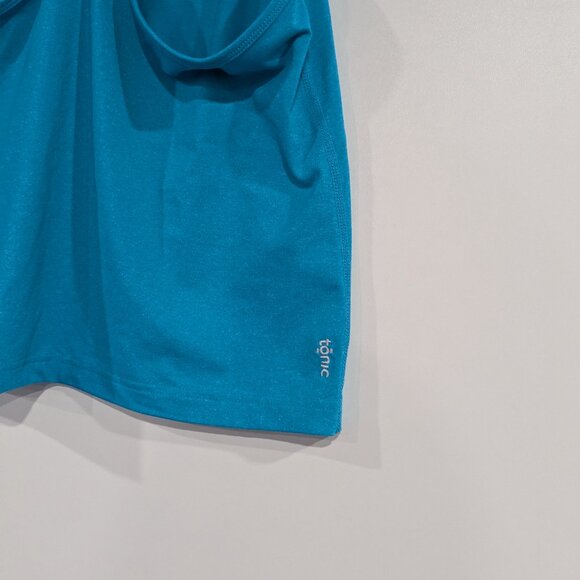 *3/$10* tonic Layered Yoga Tank Mint Green Turquoise Size Medium - Picture 3 of 3